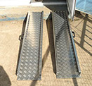 Mobile (portable) metal ramp 5