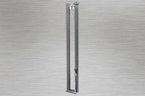 Column for sliding door rear, for engine